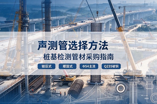 且末声测管选型标准