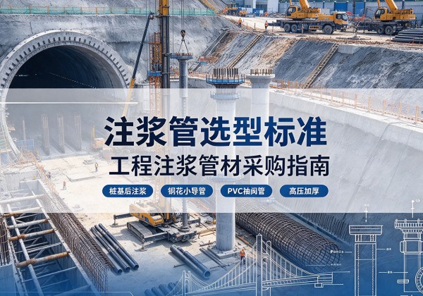 且末注浆管选型标准